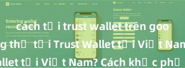 cách tải trust wallet trên google play Không thể tải Trust Wallet tại Việt Nam? Cách khắc phục