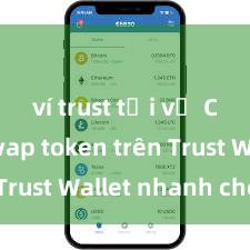 ví trust tải về Cách swap token trên Trust Wallet nhanh chóng